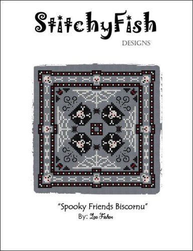 (image for) Spooky Friends Biscornu